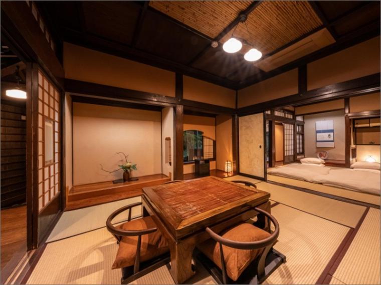 Nihon-No-Ashitaba Hotell Yufu Rum bild